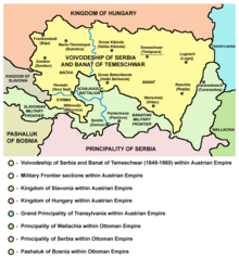 Kaart van het woiwodschap van Servië en Banat van Temeschwar (1849-1860) .png