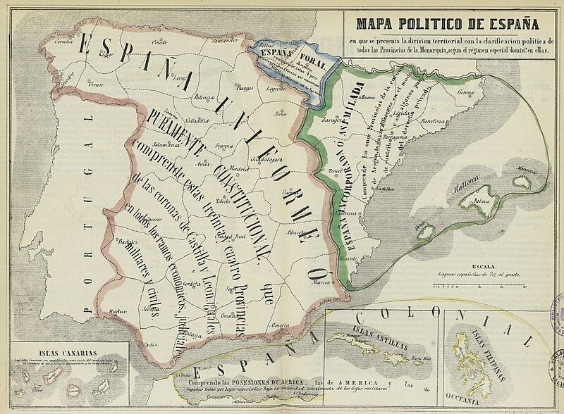 File:Mapa político de España, 1850.jpg