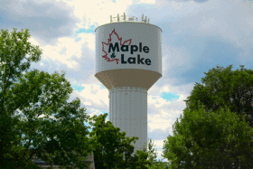 Maple Lake Water Tower 2012.gif