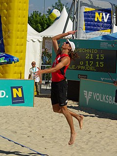 Mariusz Prudel Polish beach volleyball player