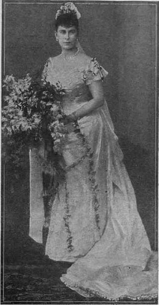 <span class="mw-page-title-main">Wedding dress of Princess Victoria Mary of Teck</span> Dress worn by Princess Victoria Mary of Teck at her wedding to Prince George in 1893