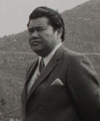  Matiu Rata at the 1974 Waiariki Regional Polynesian Festival in Kawerau.