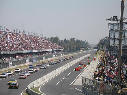 NASCAR race at Autodromo Hermanos Rodriguez