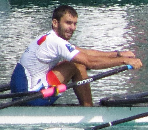 Michal Plocek Aviron 2015 - World Championships - 64 (cropped)