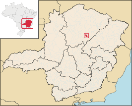 Kaart van Guaraciama