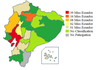 <span class="mw-page-title-main">Ecuador at beauty pageants</span>