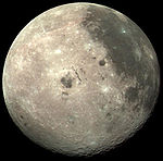 Månen, fotograferet af Galileo fra en afstand på ca. 560.000 km