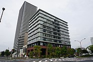 岡山放送（OHK）新本社が入居する杜の街グレースオフィス棟「オフィススクエア」（2月26日竣工）