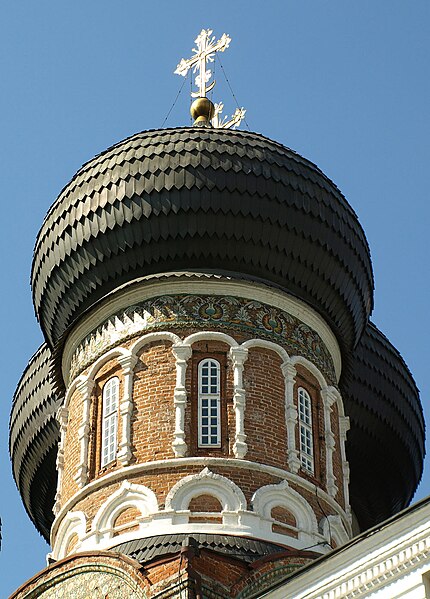 File:Moscow, Tsar Court in Izmailovo - Cathedral dome.jpg