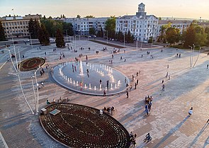 Площадь Мира после реконструкции