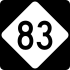 Značka North Carolina Highway 83
