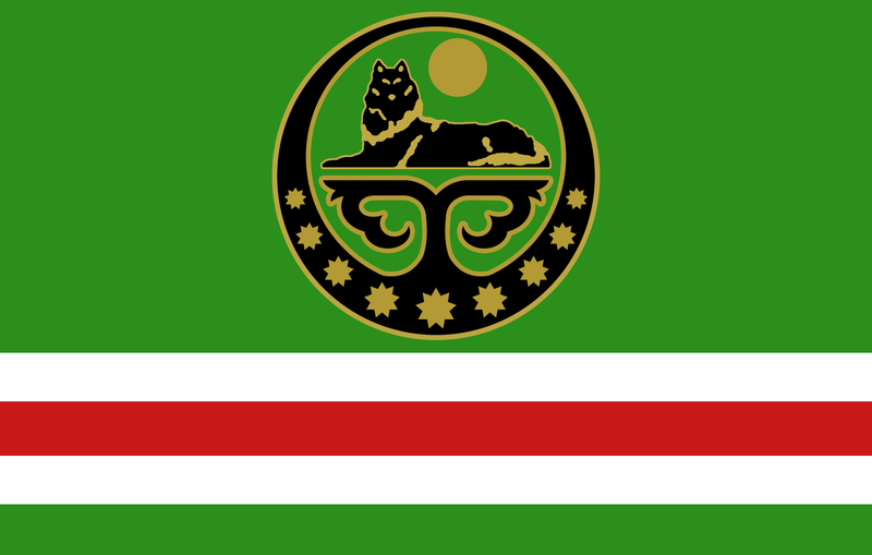 File:National Flag of Chechen Republic of Ichkeria.png