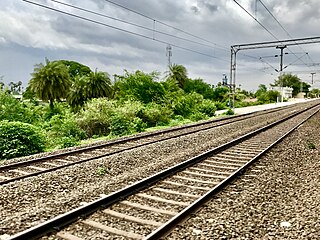 <span class="mw-page-title-main">Navabpalem railway station</span> Railway station in Andhra Pradesh, India