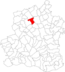 Lokasi di provinsi Teleorman