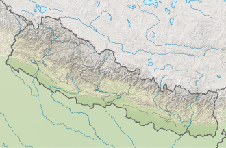 Katmandu na karće Nepala