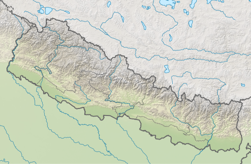 Territory of the Kingdom of Nepal in 2008