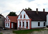 Čeština: Dům čp. 25 v obci Netřebice v okrese Český Krumlov, Jihočeský kraj. English: House No 25 in the village of Netřebice, Český Krumlov District, South Bohemian Region, Czech Republic.