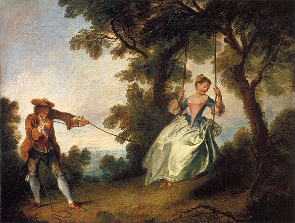Nicolas Lancret—The Swing, 1735