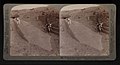 1904 stereograph of the obelisk, before sand was cleared away
