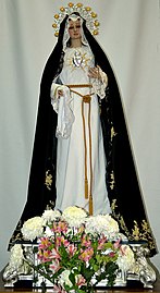 September "Our Lady of Sorrows", Church of the Immaculate Conception, Monte Grande, Argentina. September