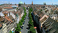 view from Spittlertorturm, July 2006