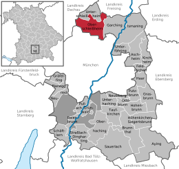 Oberschleißheim - Localizazion