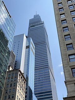 One Vanderbilt Office skyscraper in Manhattan, New York