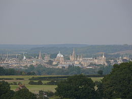 Oxford Skyline viewed from Boars Hill