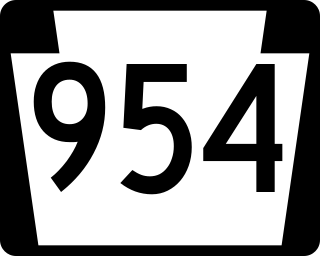 <span class="mw-page-title-main">Pennsylvania Route 954</span> State highway in Indiana County, Pennsylvania, US