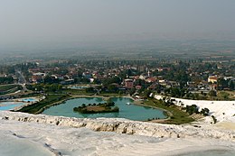 Quartier de Pamukkale - Vue