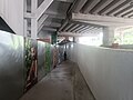 A temporary walkway to Pavilion Damansara Heights from the MRT station