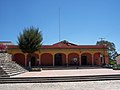 Municipal Palace of Teotitlán del Valle town. SPANSIH: Palacio Municipal