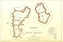 Panch Mahals district, 1896 Panchmahal district British India 1896.jpg