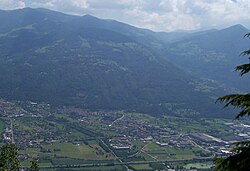 Skyline of Pian Camuno