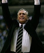 Pat Riley (pictured in 2007) was selected by the Portland Trail Blazers from the San Diego Rockets. Pat Riley.jpg
