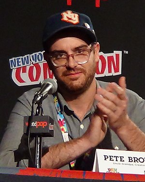 Pete Browngardt at New York Comic Con 2014 - Peter Dzubay (cropped).jpg