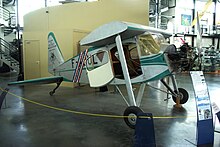 Peyret Mauboussin Type 11 n°02 preserved in the aircraft museum of Angers-Marcé (France).