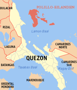 Location near Luzon