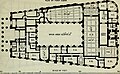 Pictorial Handbook of London (1854), p. 382 – Plan of first floor of Royal Exchange.jpg