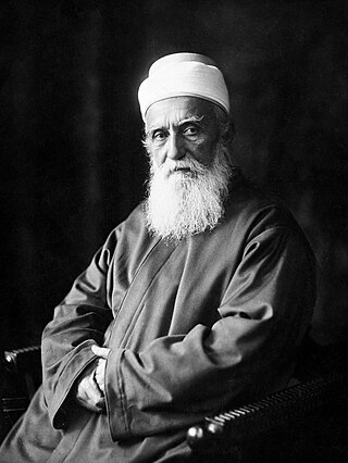 <span class="mw-page-title-main">ʻAbdu'l-Bahá</span> Head of the Baháʼí Faith from 1892 to 1921