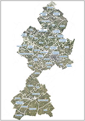 Localisation de Communauté d'agglomération de Châlons-en-Champagne