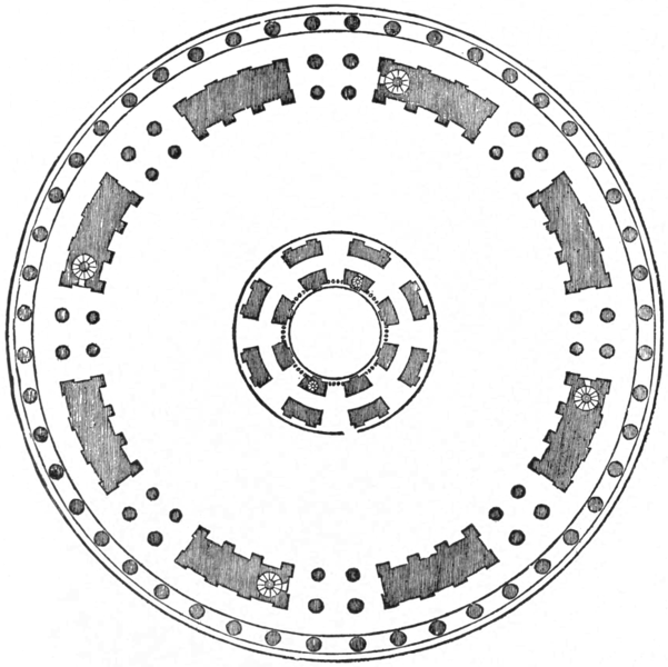 File:Plan of Bramante's dome, from Serlio (Character of Renaissance Architecture).png