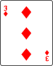 Playing card diamond 3.svg