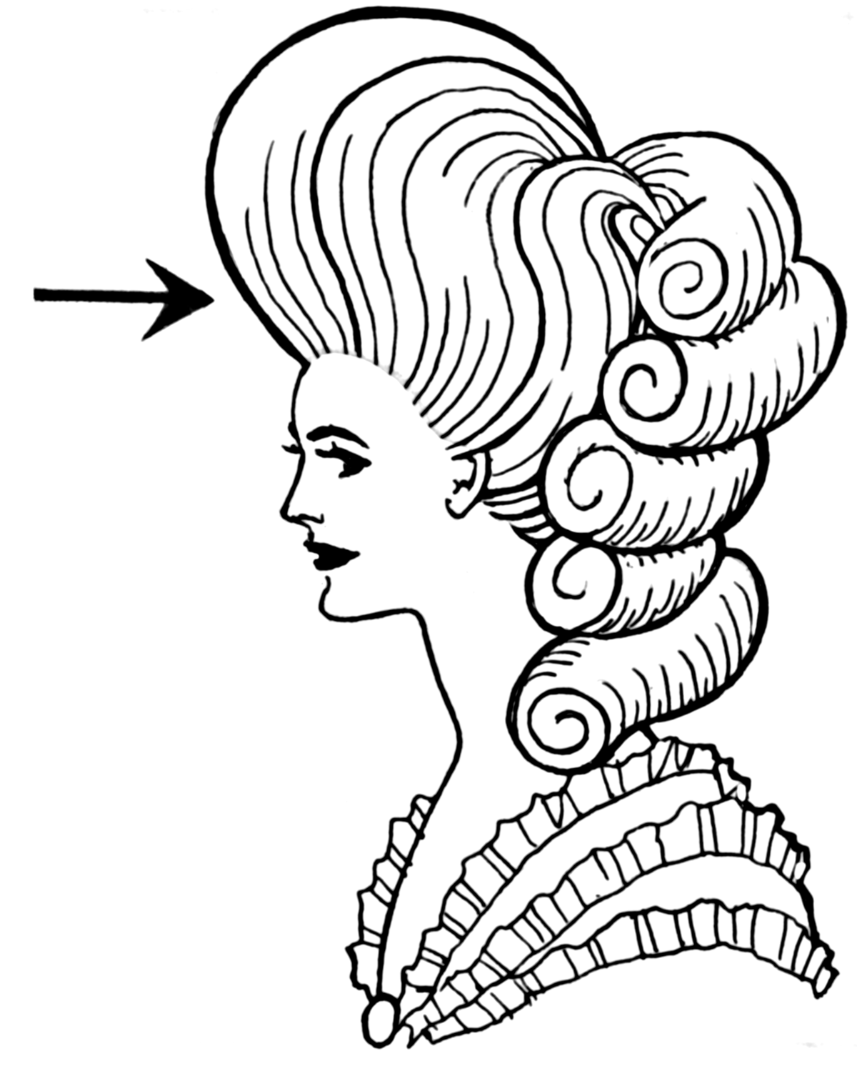 greaser hair clip art