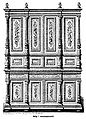 German Neo-Renaissance "porcellaine cupboard", made in Berlin and depicted in Swedish periodical 1871.