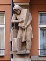 Praha - Nové Město, Myslíkova 8, socha