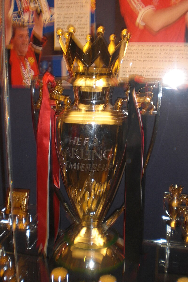 premier league trophy