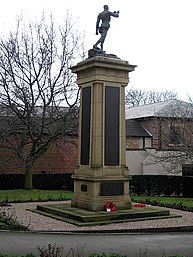 War memorial at Queen Elizabeth Grammar School, Wakefield Queen Elizabeth Grammar School War memorial - geograph.org.uk - 1167729.jpg