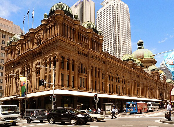 Queen Victoria Building on George Street