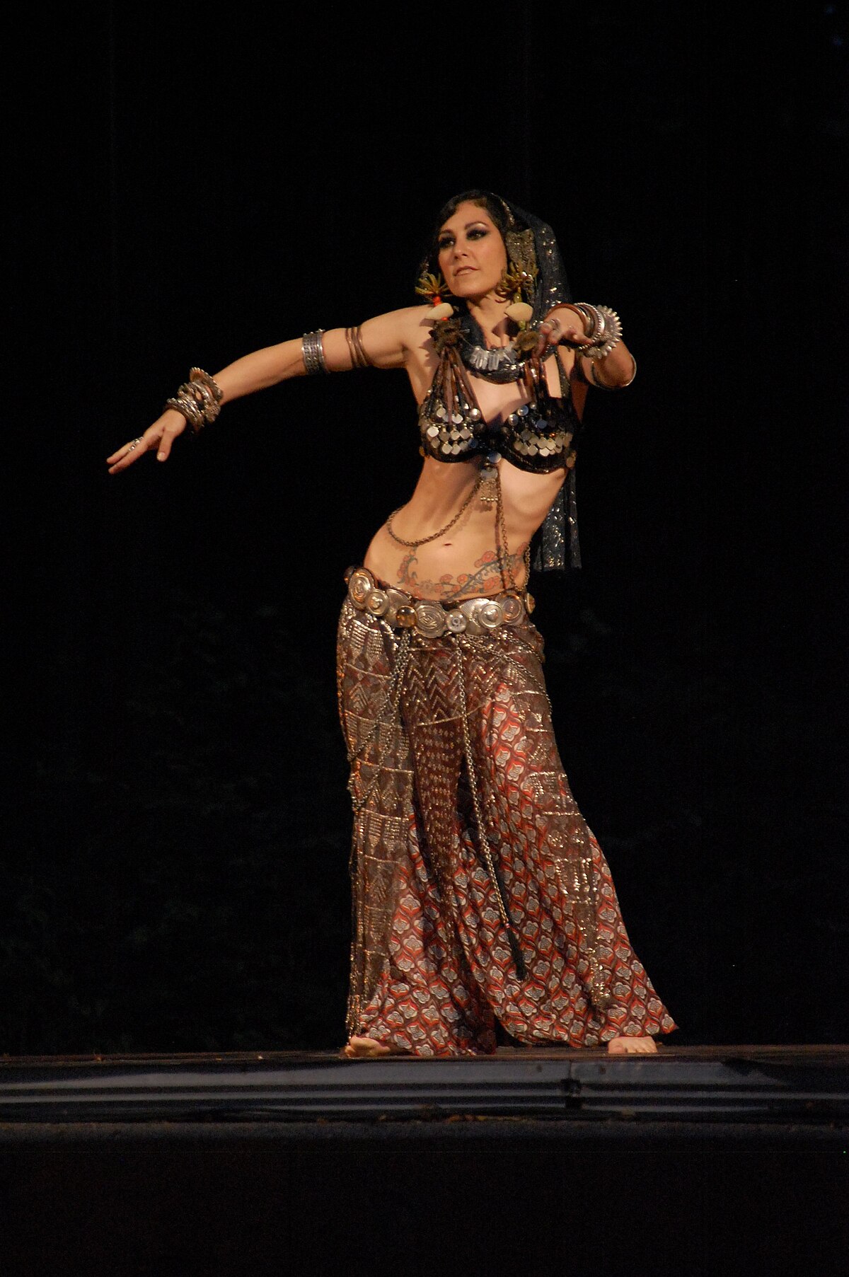 extra large belly dancer clothes